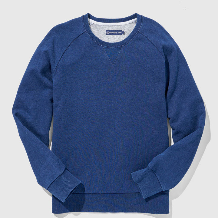 Organic Indigo Throwback Sweatshirt