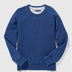 Organic Indigo Throwback Sweatshirt