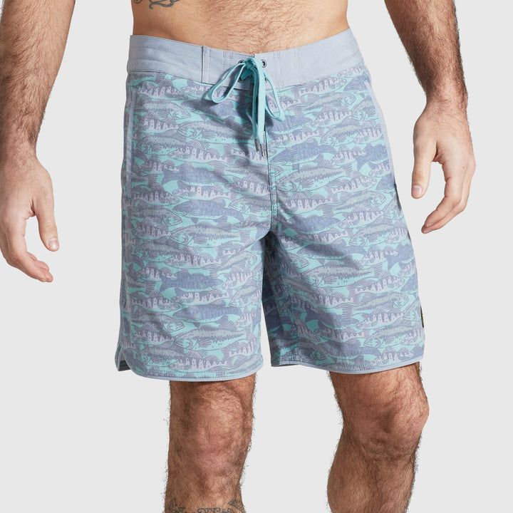 Men's Organic Scallop Board Short