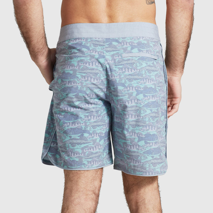 Men's Organic Scallop Board Short