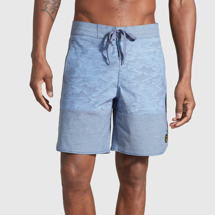 Men's Organic Scallop Board Short