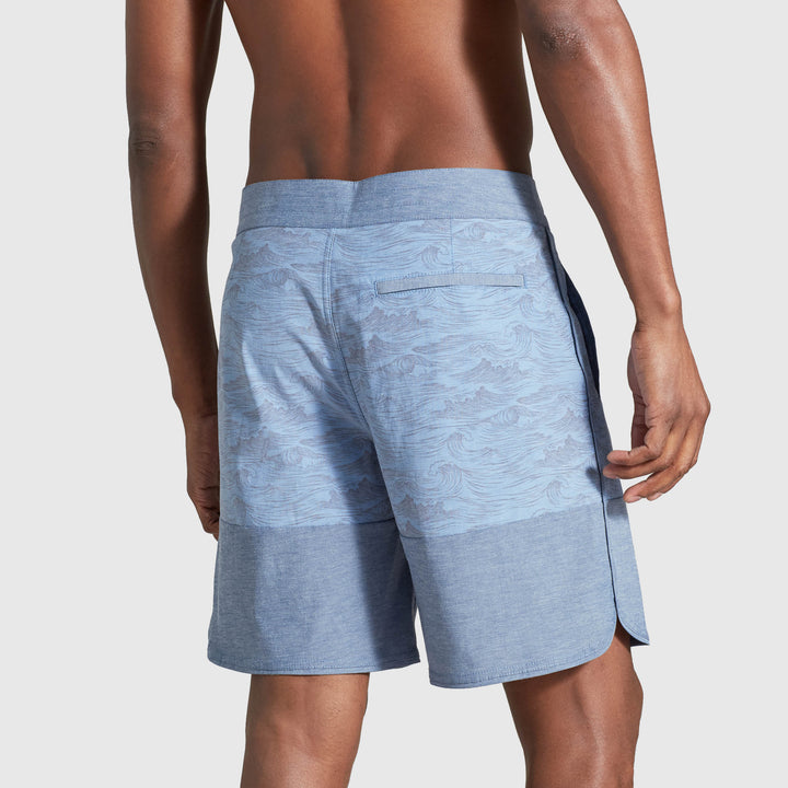 Men's Organic Scallop Board Short