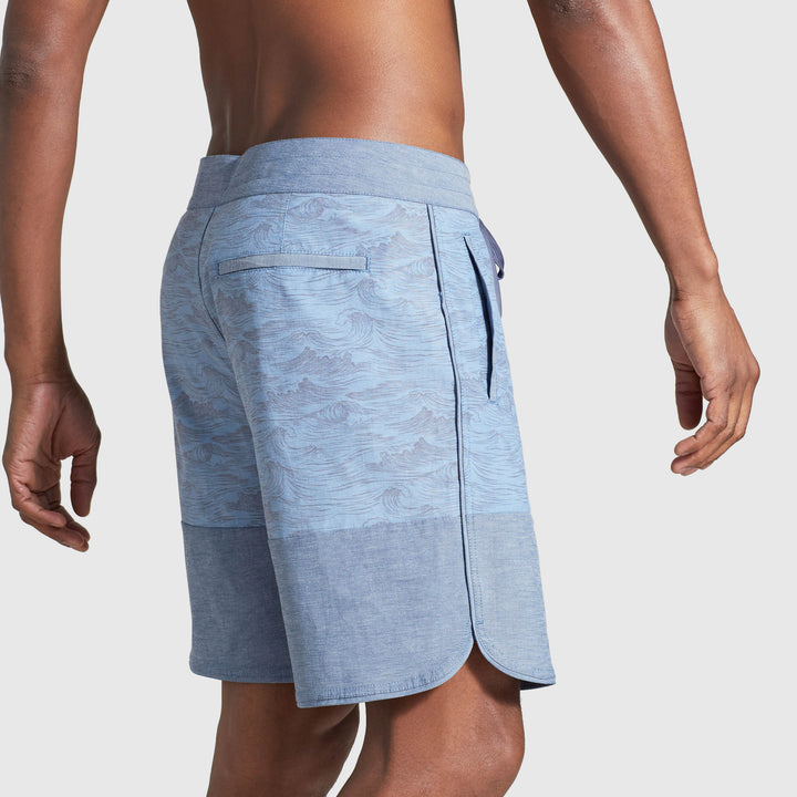 Men's Organic Scallop Board Short