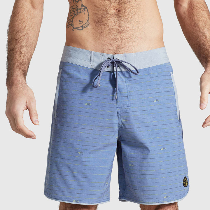 Men's Organic Scallop Board Short