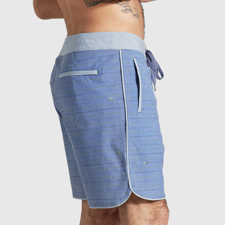 Men's Organic Scallop Board Short