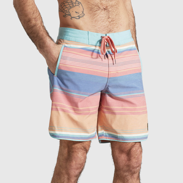 Men's Organic Scallop Board Short