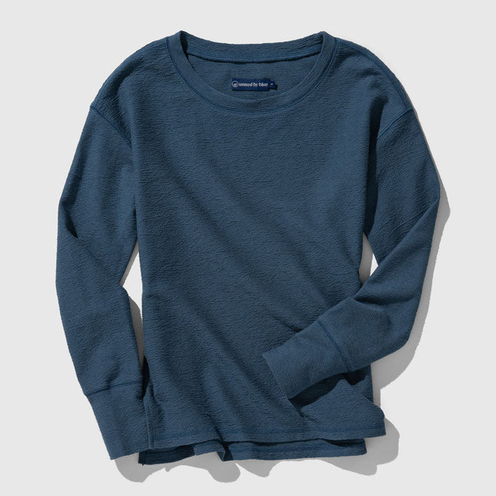 EcoKnit™ Textured Long-Sleeve Tee