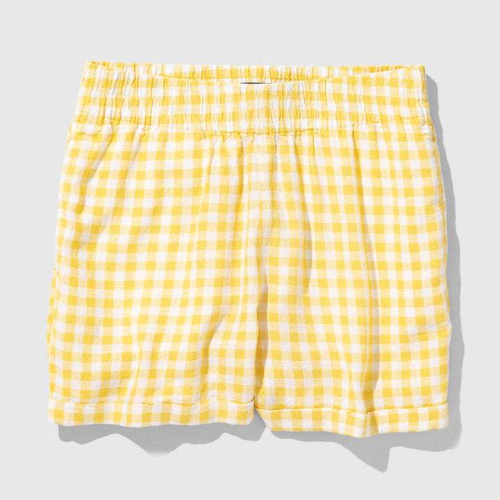 Linen Pull-On Short