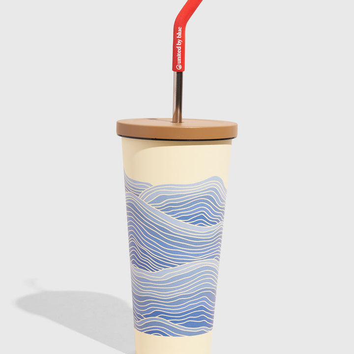 24 oz Insulated Steel Straw Tumbler