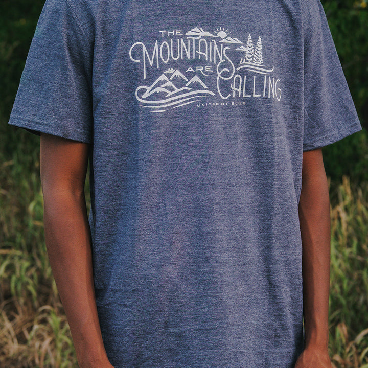 Mountains Are Calling - Biodegradable Graphic Tee - (All-gender)