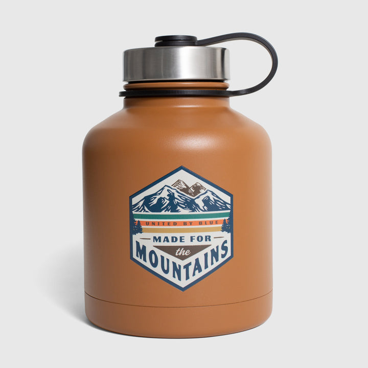 Made For The Mountains 32 oz. Insulated Steel Growler