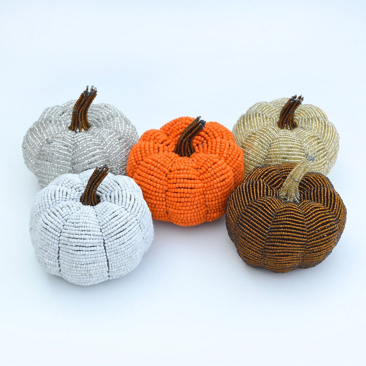 Beaded Pumpkins