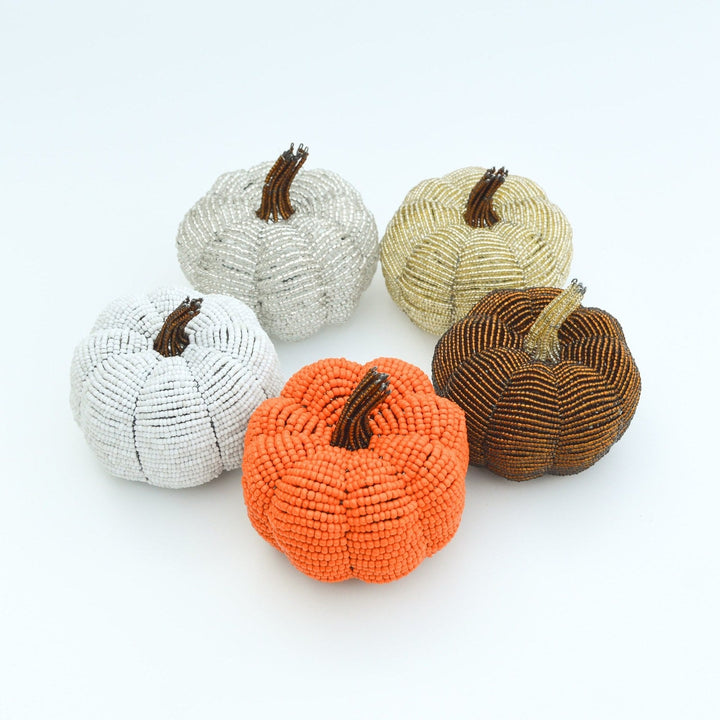 Beaded Pumpkins