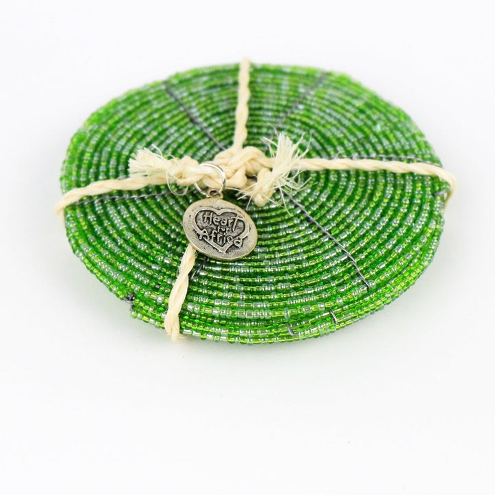 Beaded Coasters Set of 4