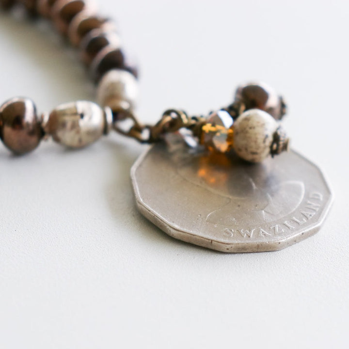 SwaziMUD™ Long Charm Necklace