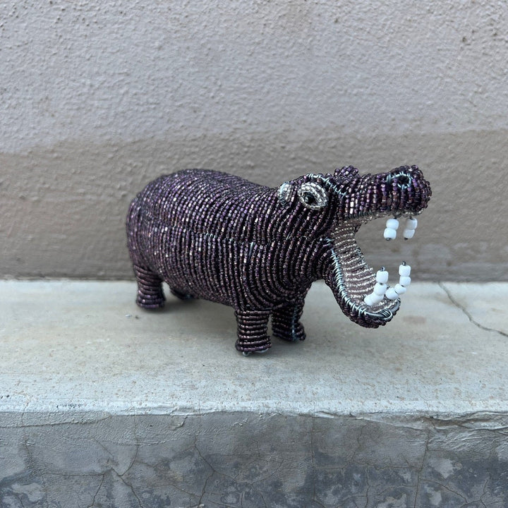 Beaded Hippo