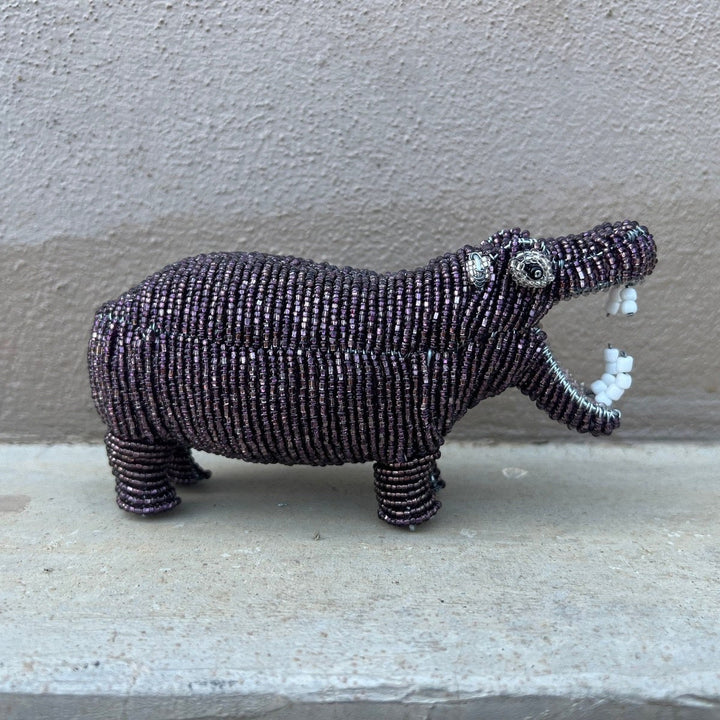 Beaded Hippo