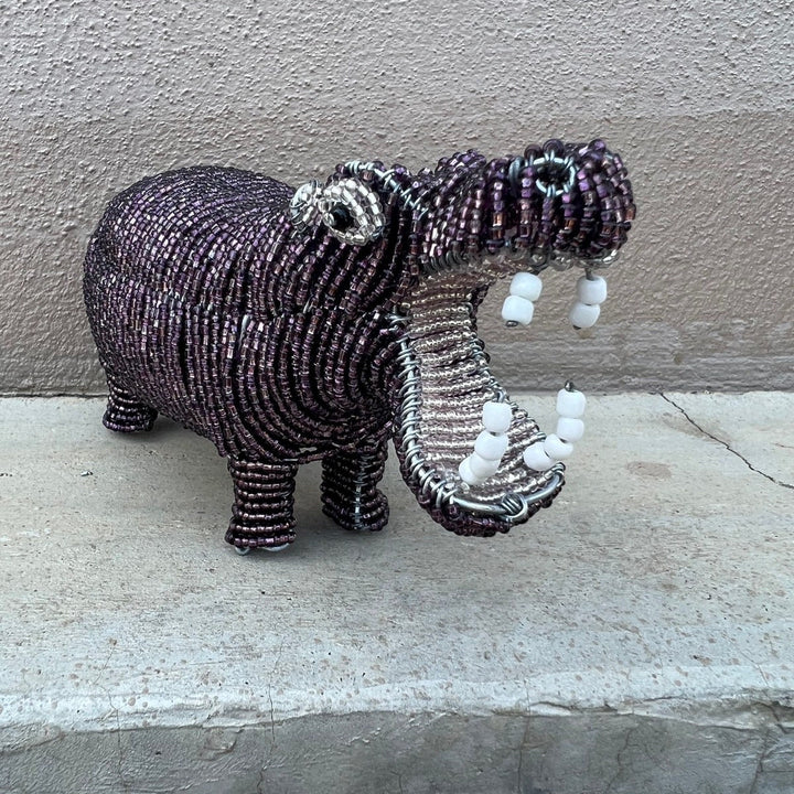 Beaded Hippo