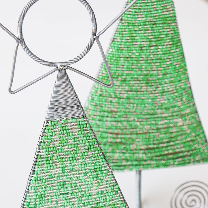 Beaded Christmas Tree (Green)