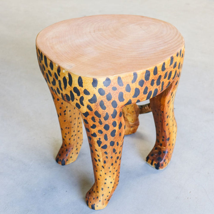 Exotic African Animal Stools