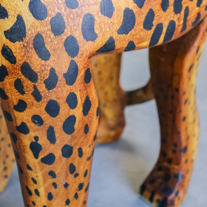 Exotic African Animal Stools