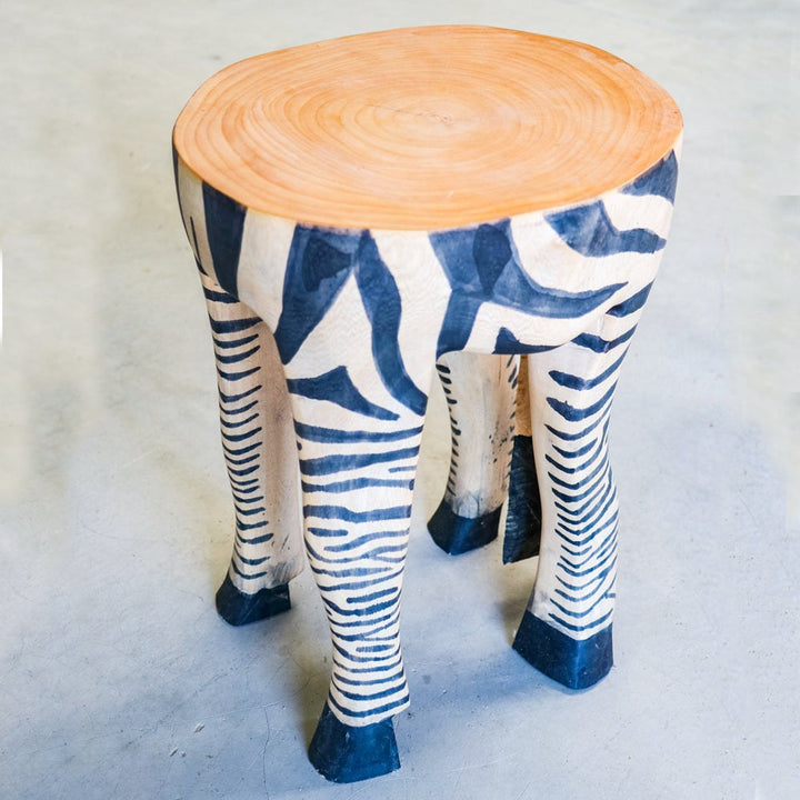 Exotic African Animal Stools