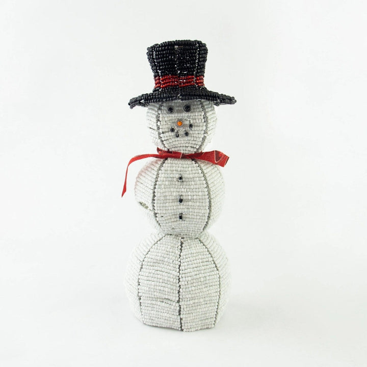 Beaded Snowman