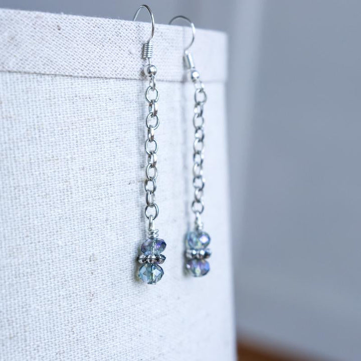 Silver Chain Earrings