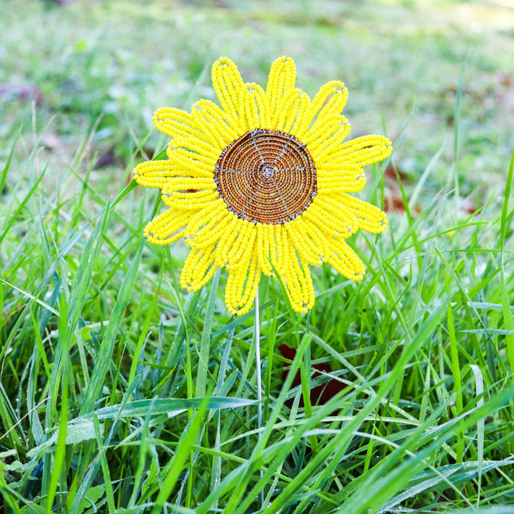 Sunflower Garden Stake