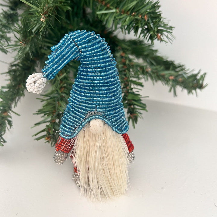 Beaded Christmas Gnome