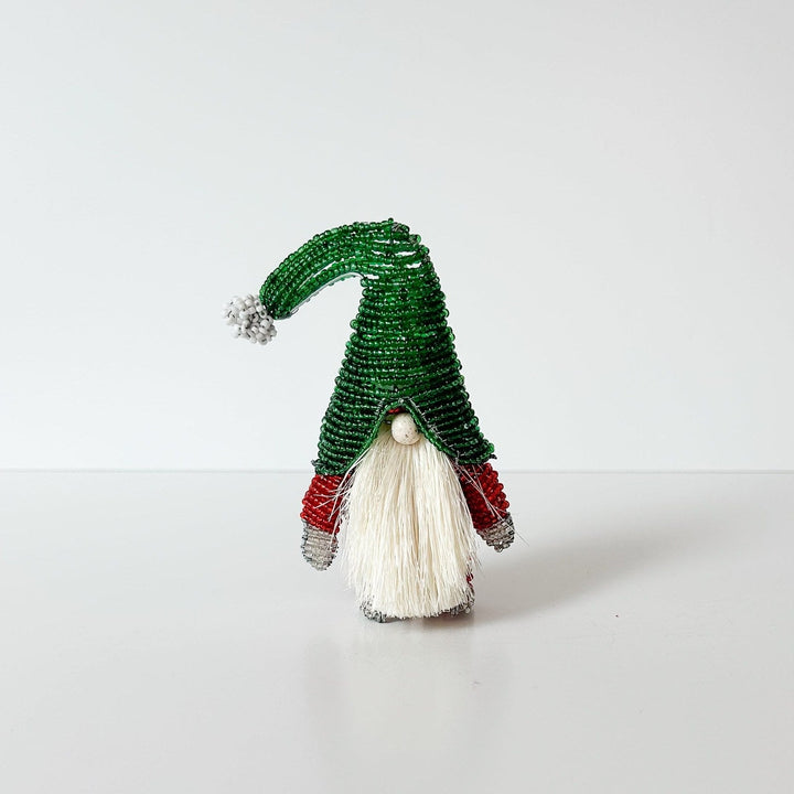 Beaded Christmas Gnome