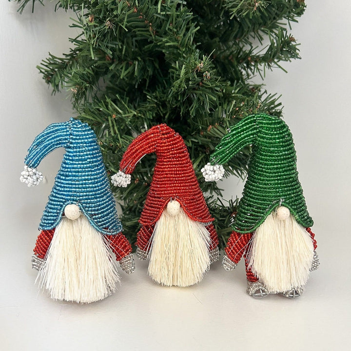 Beaded Christmas Gnome