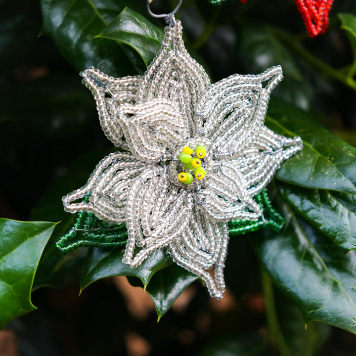 Poinsettia Ornaments