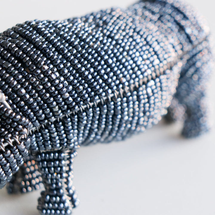 Beaded Rhino