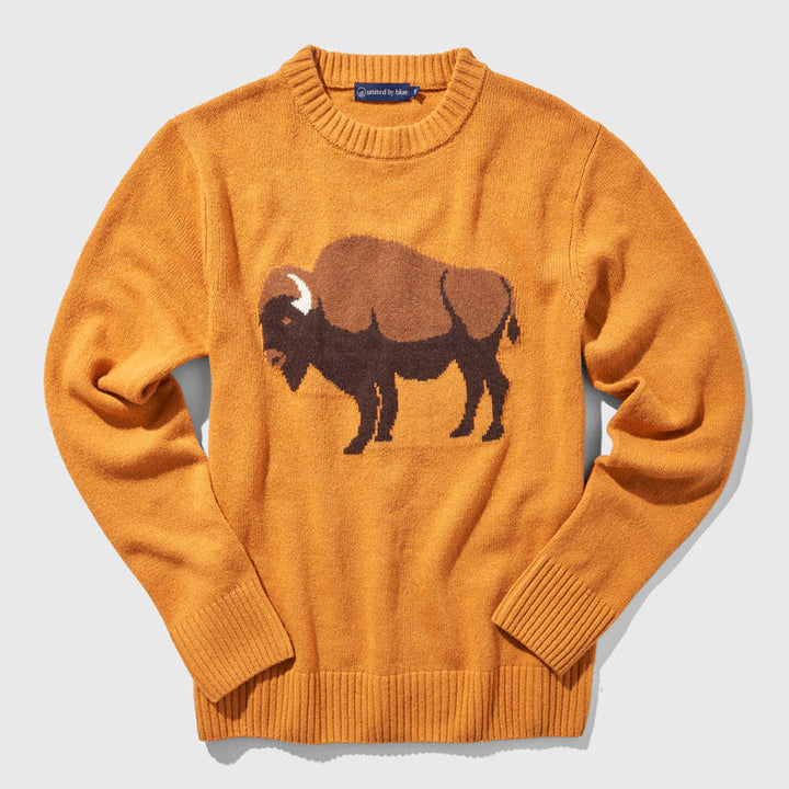 Recycled Bison Sweater