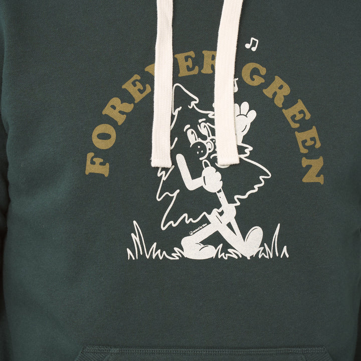 Forever Green Graphic Hoodie