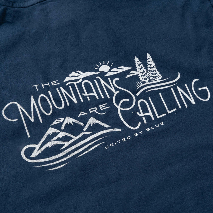 Mountains Are Calling Pocket Hoodie