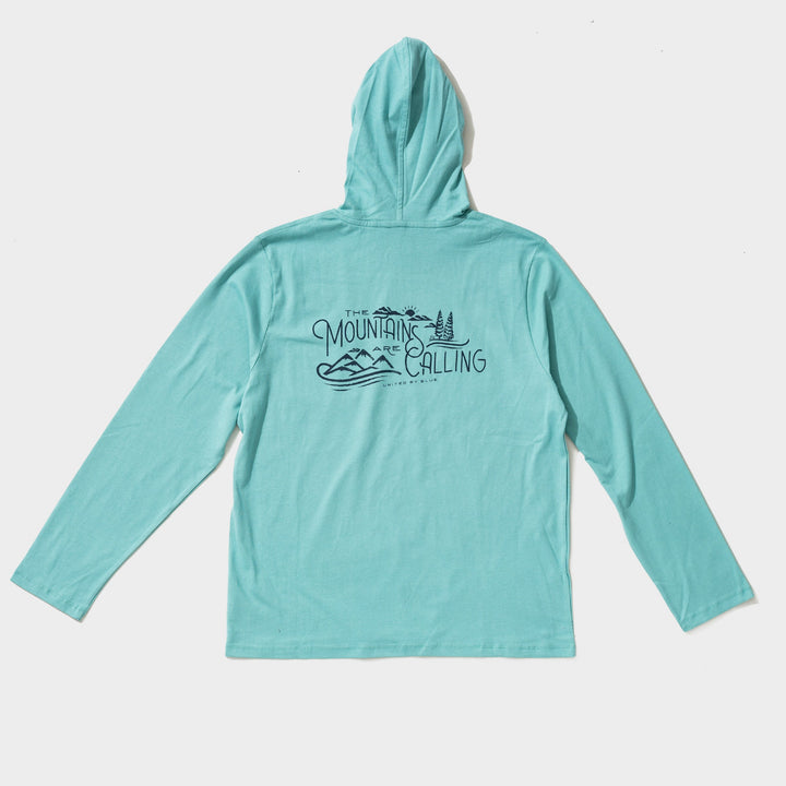 Mountains Are Calling Pocket Hoodie