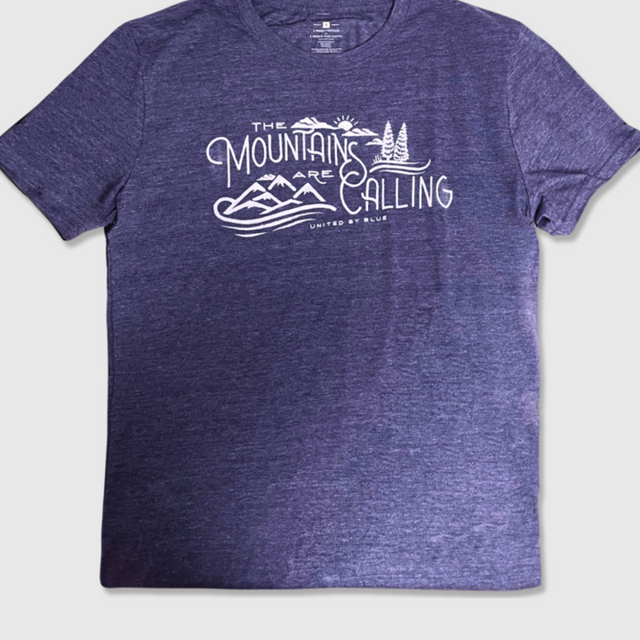 Mountains Are Calling - Biodegradable Graphic Tee - (All-gender)