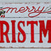 Wooden White Merry Christmas Sign