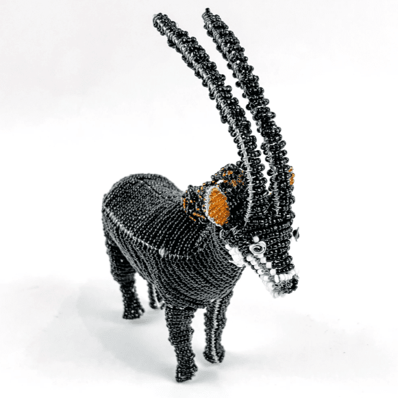 Beaded Sable Antelope