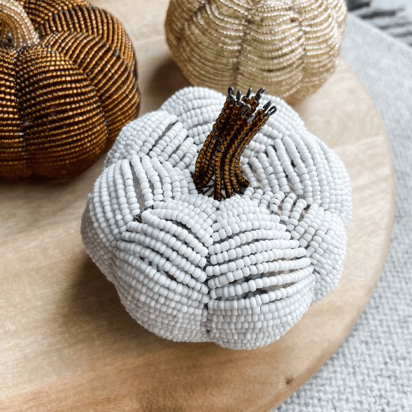 Beaded Pumpkins