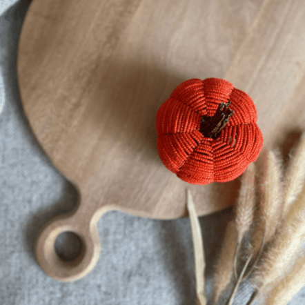 Beaded Pumpkins