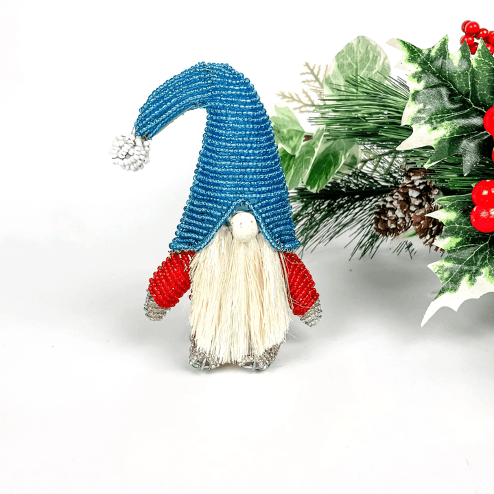 Beaded Christmas Gnome