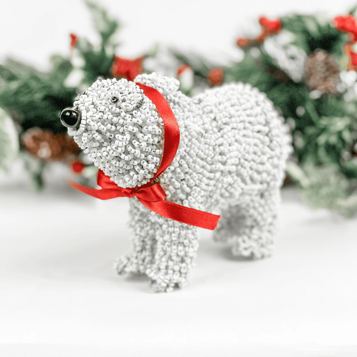 Beaded Polar Bear