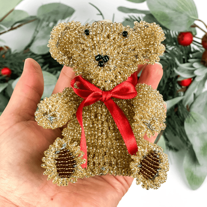 Beaded Teddy Bear