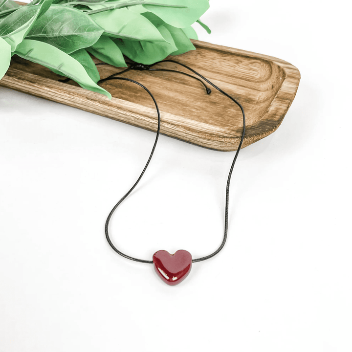 SwaziMUD™ Heart Adjustable Necklace