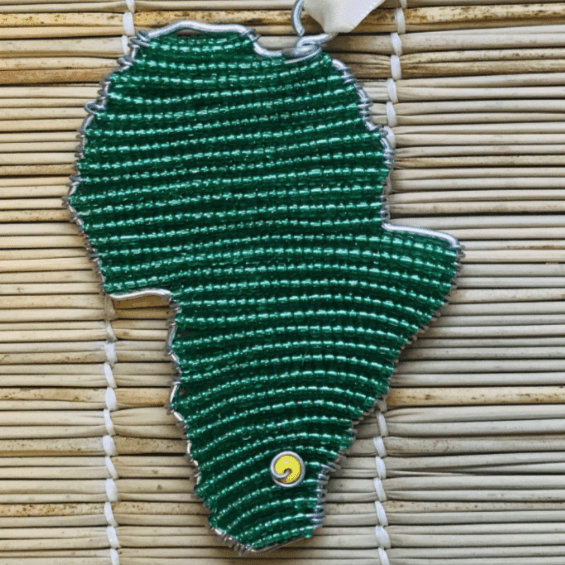 Africa Beaded Ornament