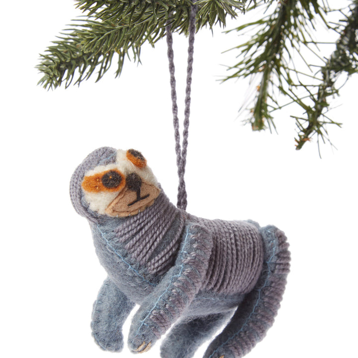 Sloth Ornament