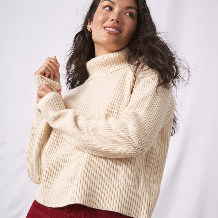 Responsible Wool Turtleneck Sweater